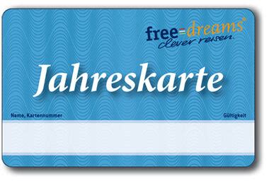 freedreams|freedreams jahreskarte.